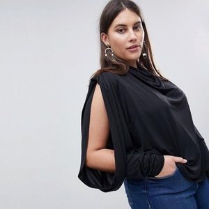 ASOS Curve Top With split sleeve